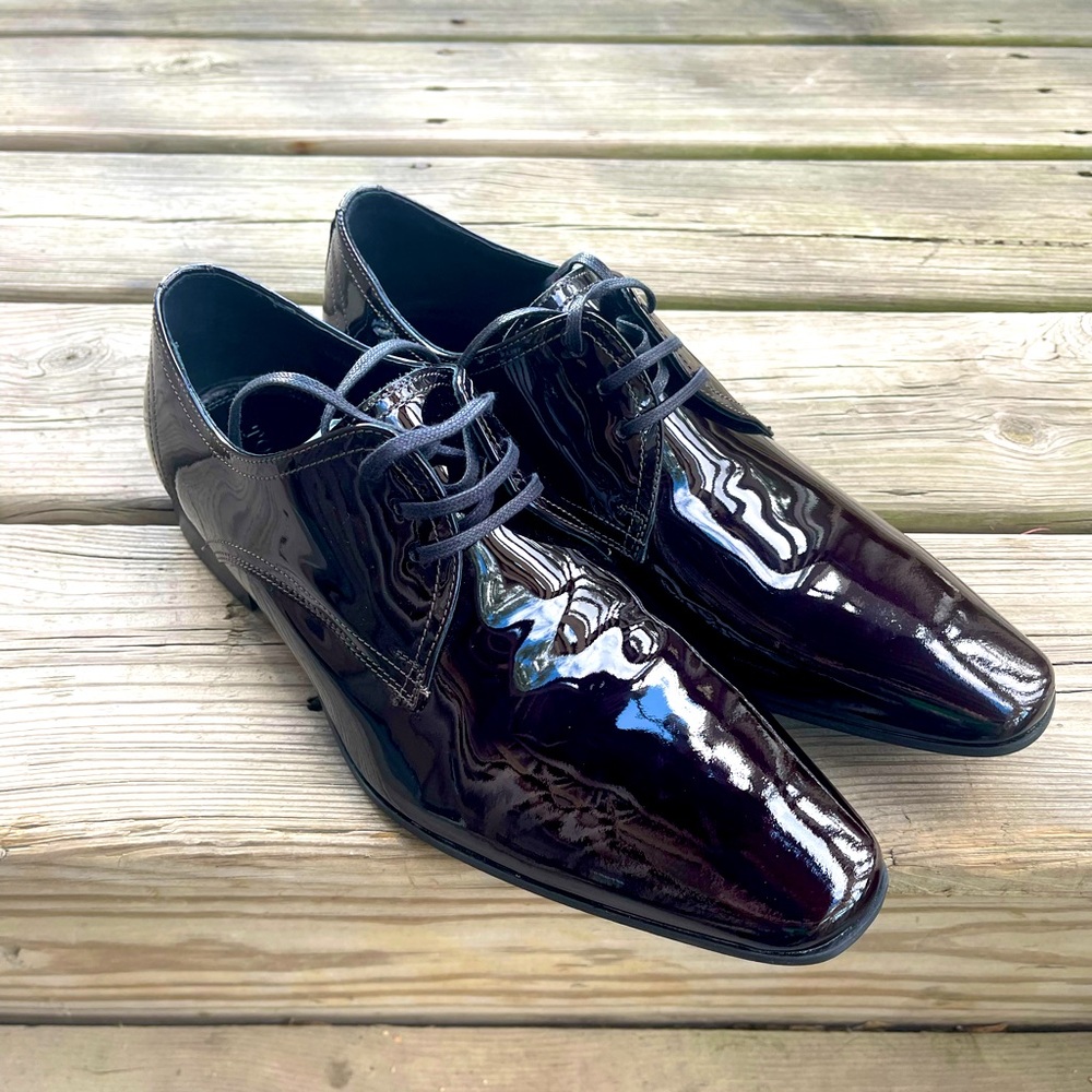 Topman Burgundy lace-up dress shoes USsize 9 never worn